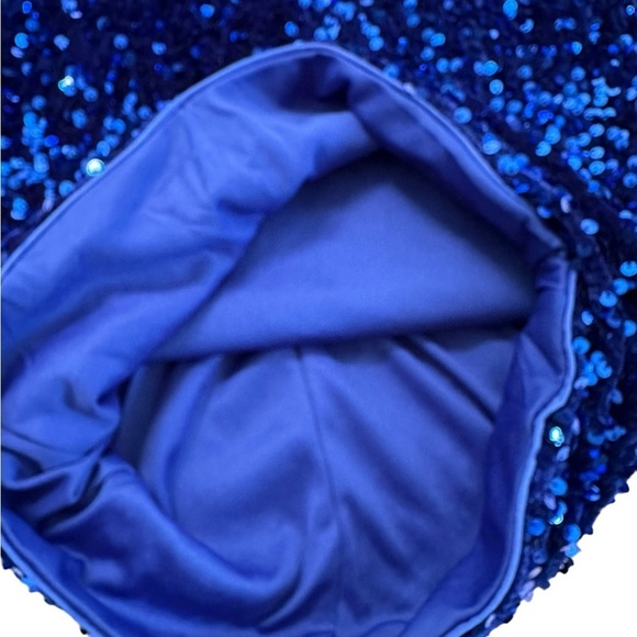 LOVE & LEMONADE Round Neck Strap Sleeveless Slim Fit Sequin Party Dress … - Picture 13 of 17